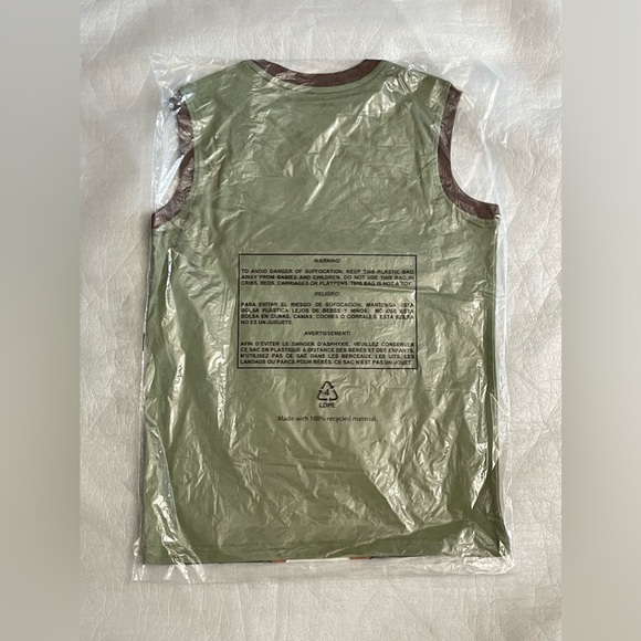 Gymboree Boys Embroidered Tiger Tank Top - Safari - Misty Glen 12 - Picture 3 of 4